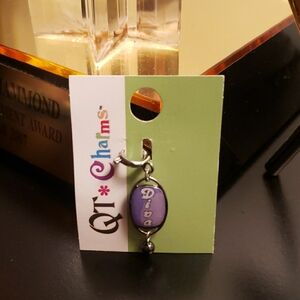"Diva" Theme Dangle Charm NWT